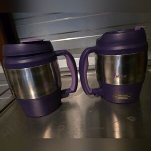 Set of PURPLE BUBBA JUGS - BUILT IN BOTTLE OPENER